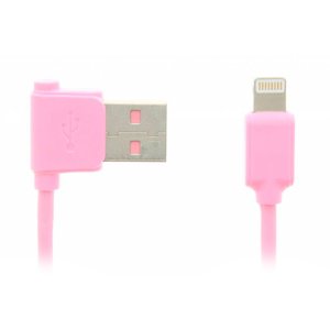 Кабель Lightning для Apple iPhone/iPad/iPod - WK Junzi розовый