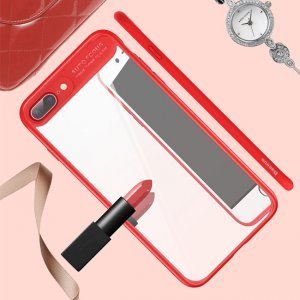 Чохол із дзеркалом Baseus Mirror червоний для iPhone 8 Plus/7 Plus