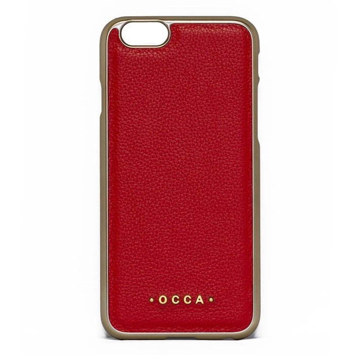 Чехол-накладка для Apple iPhone 6/6S - OCCA Absolute красный