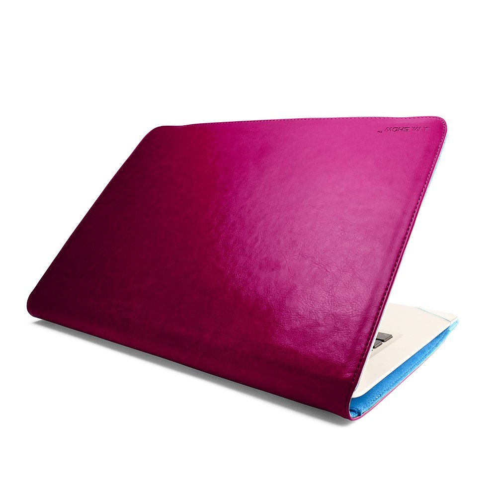 Чехол-книжка для Apple MacBook Air 11" - J.M.Show Thin Leather красный