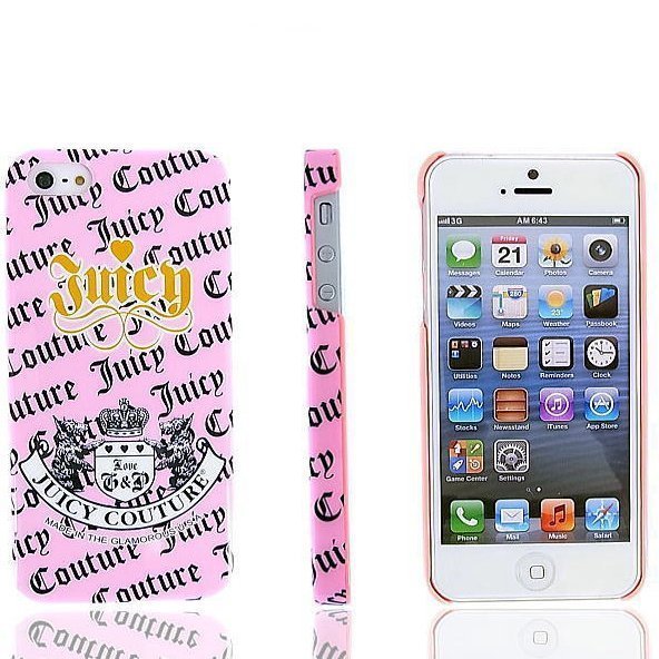 Чехол-накладка для Apple iPhone 5/5S - Juicy Couture COUTURE