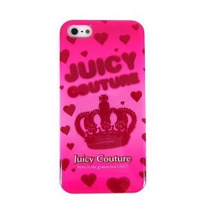 Чехол-накладка для Apple iPhone 5/5S - Juicy Couture CROWN