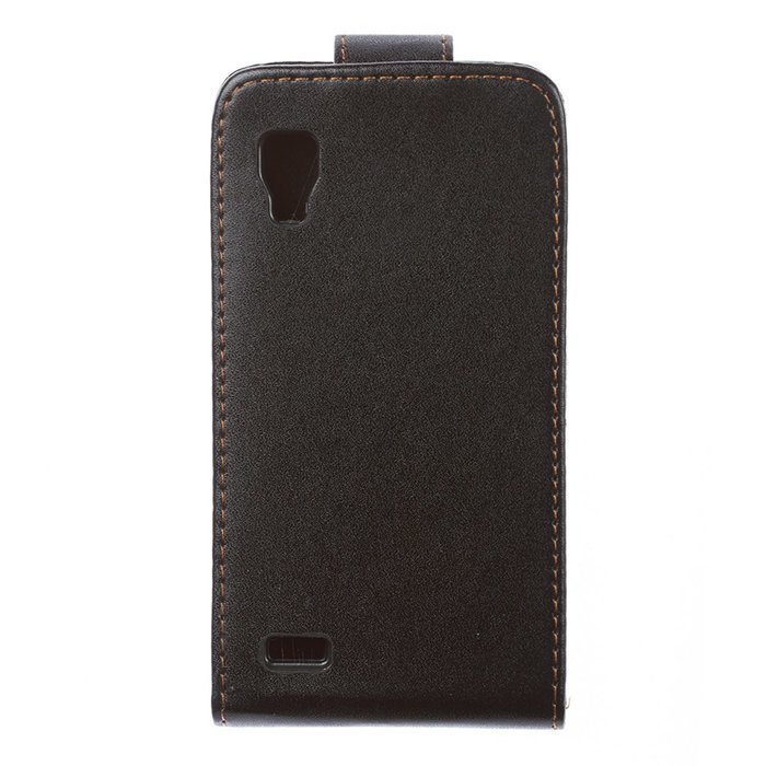 Чехол-флиппер для LG Optimus L9 - Leather Pouch черный Чехол-флиппер для LG Optimus L9 - Leather Pouch черный