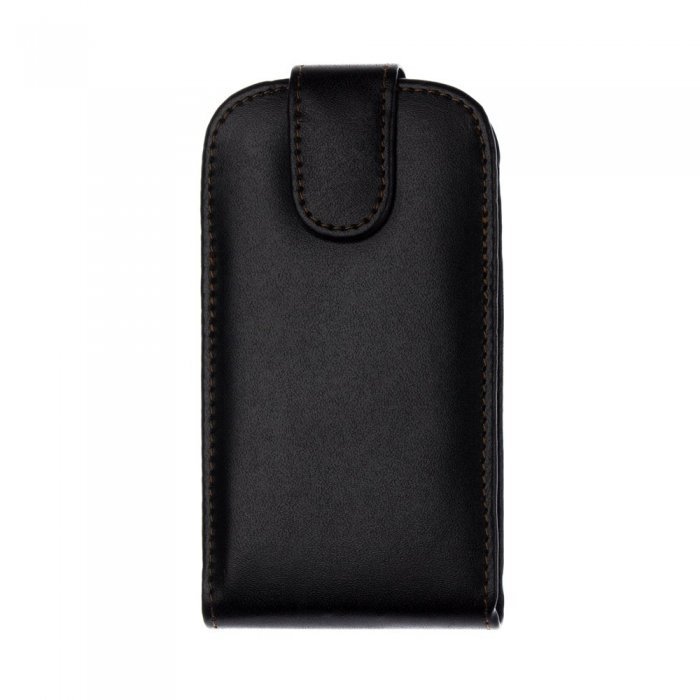 Чохол-фліппер для Samsung Galaxy SIII mini i8190 - Leather Pouch чорний