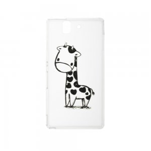 Чехол-накладка для Sony Xperia Z - Lirbano design Giraffe