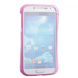 Чохол-бампер Samsung Galaxy S4 - Love Mei A6061 рожевий