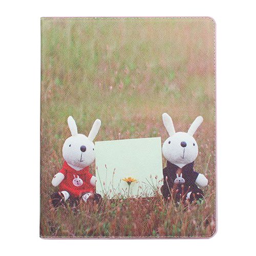Чохол-книжка для Apple iPad 2/3/4 - Metoo Two Rabbits різнокольоровий