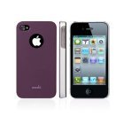 Чохол-накладка для Apple iPhone 4 / 4S - Moshi iGlaze 4 фіолетовий