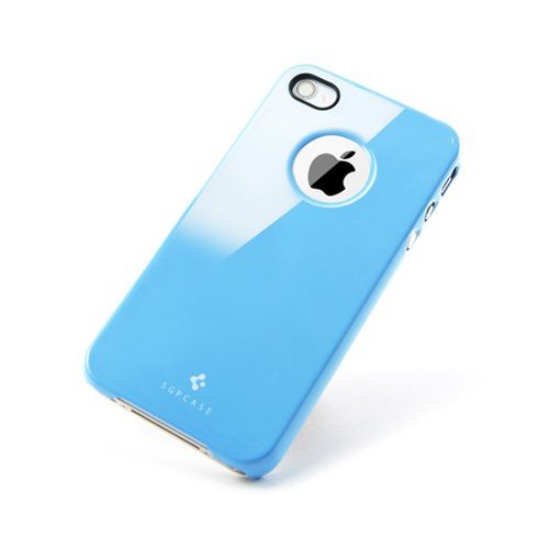 Чехол-накладка для Apple iPhone 4/4S - SGP Air Pastel голубой Чехол-накладка для Apple iPhone 4/4S - SGP Air Pastel голубой