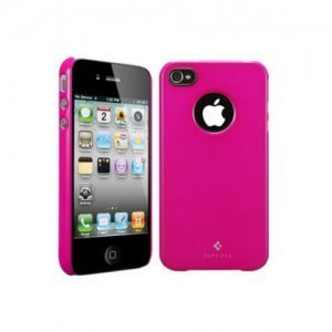 Чехол-накладка для Apple iPhone 4/4S - SGP Ultra Thin Air Vivid Series розовый