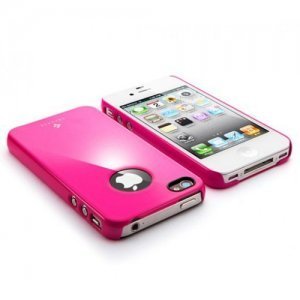 Чехол-накладка для Apple iPhone 4/4S - SGP Ultra Thin Air Vivid Series розовый
