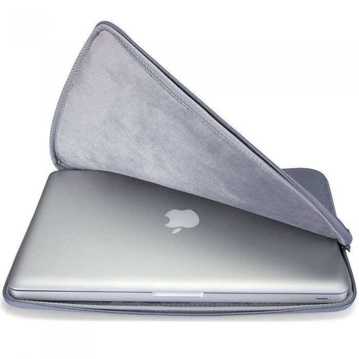 Чохол-кишеня для Apple MacBook 13" - Runetz Soft Sleeve сірий Чохол-кишеня для Apple MacBook 13" - Runetz Soft Sleeve сірий