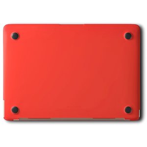Чохол-накладка Apple MacBook 12" - Kuzy Rubberized Hard Case червоний