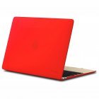 Чехол-накладка для Apple MacBook 12" - Kuzy Rubberized Hard Case красный Чехол-накладка для Apple MacBook 12" - Kuzy Rubberized Hard Case красный