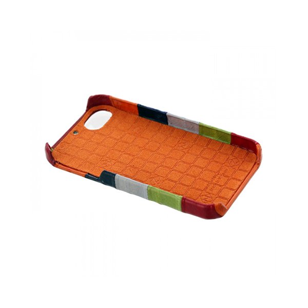 Чехол-накладка для Apple iPhone 4/4S - Zenus Prestige Natural Eel Bar разноцветный