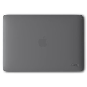 Чохол-накладка Apple MacBook 12" - Kuzy Rubberized Hard Case сірий
