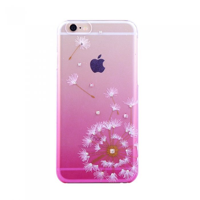Чехол-накладка для Apple iPhone 6/6S - Kingxbar Dandelion Flower розовый