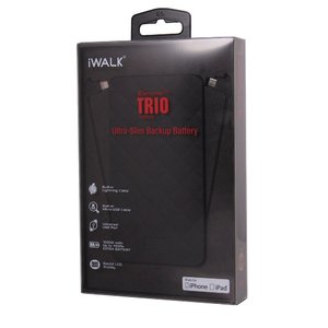 Внешний аккумулятор iWalk Extreme Trio 10,000mAh черный