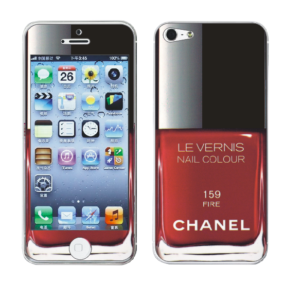 Наклейка для Apple iPhone 5/5S - MTV Skins Chanel 159