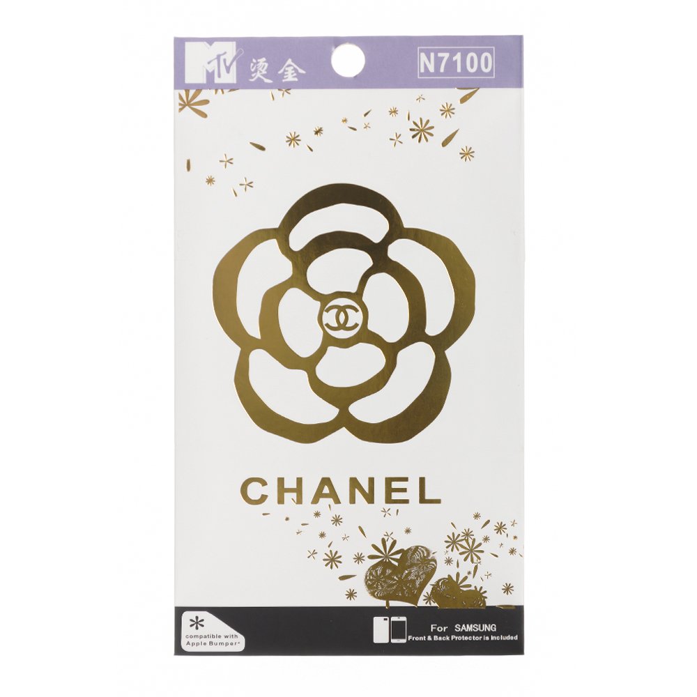 Наклейка Samsung Galaxy Note 2 N7100 - MTV Chanel Flower