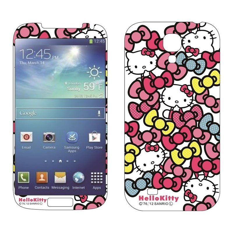 Наклейка для Samsung Galaxy S4 i9500 - MTV Hello Kitty & Bows