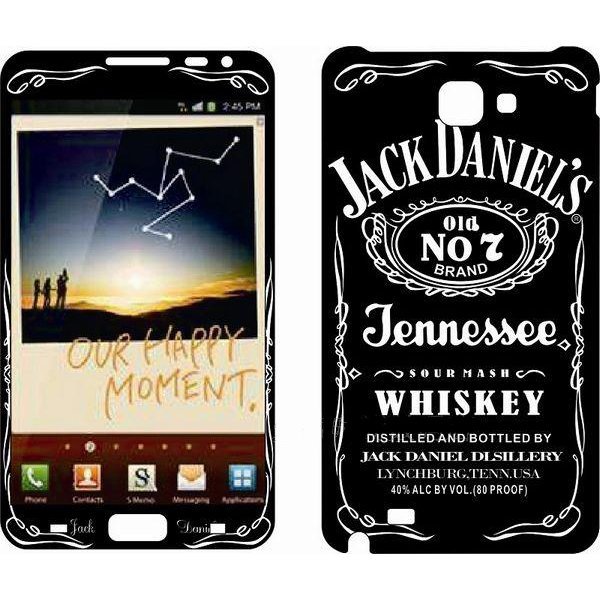 Наклейка для Samsung Galaxy Note i9220 - MTV Jack Daniel`s No.7