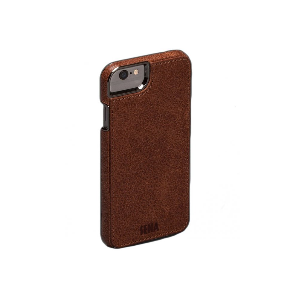 Чехол-накладка для iPhone 6 Plus/6S Plus - Sena Heritage Lugano коричневый