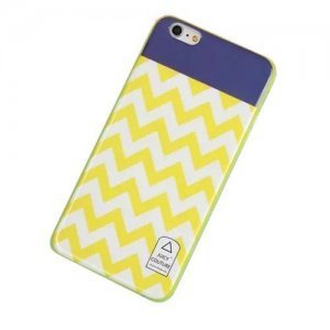 Чехол-накладка для Apple iPhone 6 - Juicy Couture Stripes желтый
