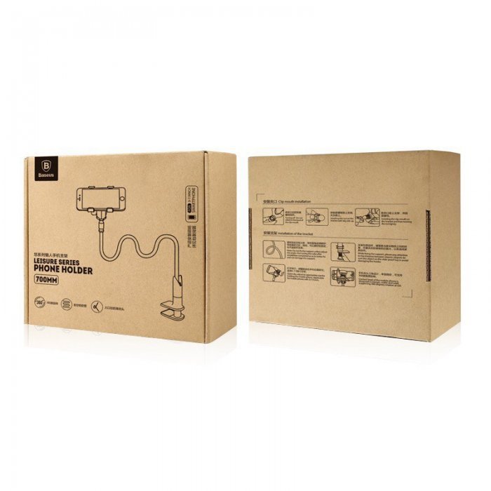 Держатель для смартфона Baseus Leisure розовый