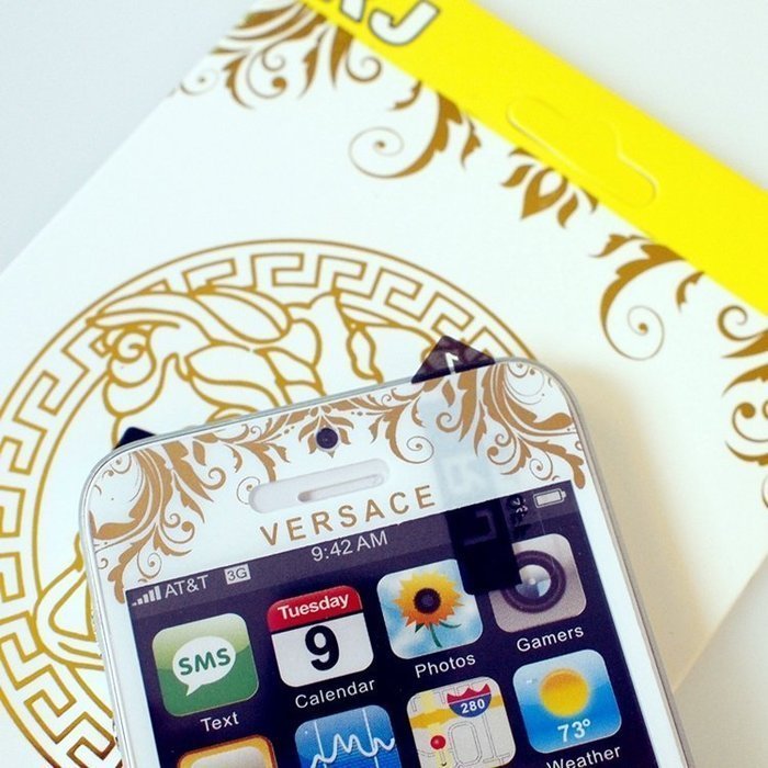 Наклейка для Apple iPhone 5/5S - RJ Skin VERSACE brigth Наклейка для Apple iPhone 5/5S - RJ Skin VERSACE brigth