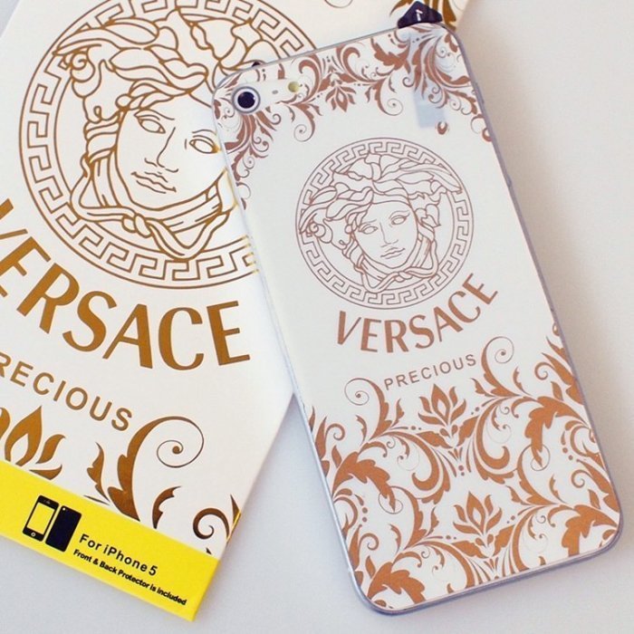 Наклейка для Apple iPhone 5/5S - RJ Skin VERSACE brigth Наклейка для Apple iPhone 5/5S - RJ Skin VERSACE brigth