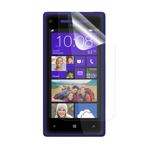 Защитная пленка для HTC Windows Phone 8x - Screen Ward Crystal Clear прозрачная глянцевая