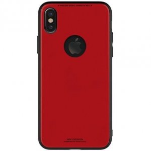 Чехол WK Azure Stone красный для iPhone X
