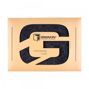 Чохол-конверт Gmakin GM17 сірий для MacBook Air 13"/Pro 13"/Pro 13" Retina