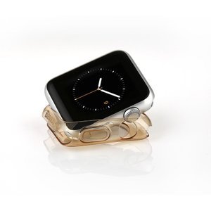 Чехол Baseus Simple золотой для Apple Watch 42мм