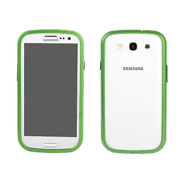 Чехол-бампер для Samsung Galaxy S3 - Shun Tian Tai зеленый