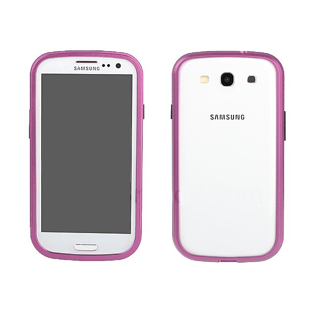 Чехол-бампер для Samsung Galaxy S3 - Shun Tian Tai розовый