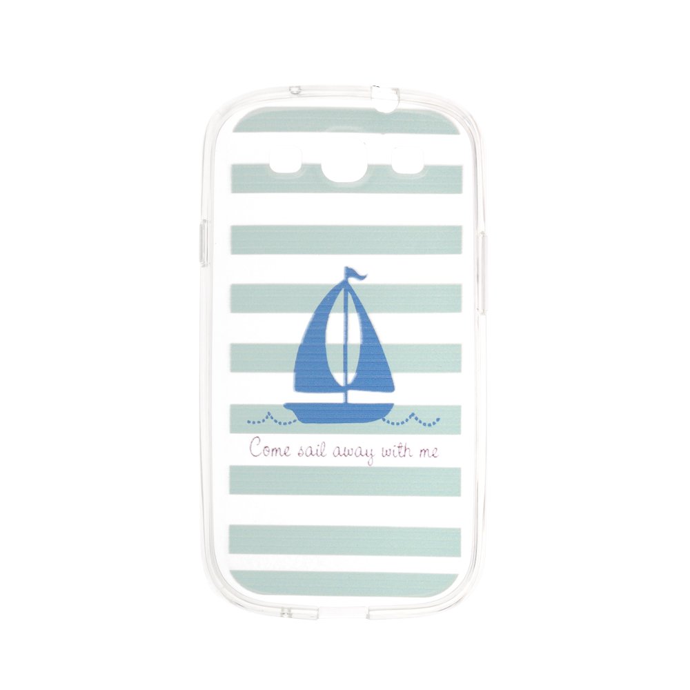 Чехол-накладка для Samsung Galaxy S3 с рисунком Boat