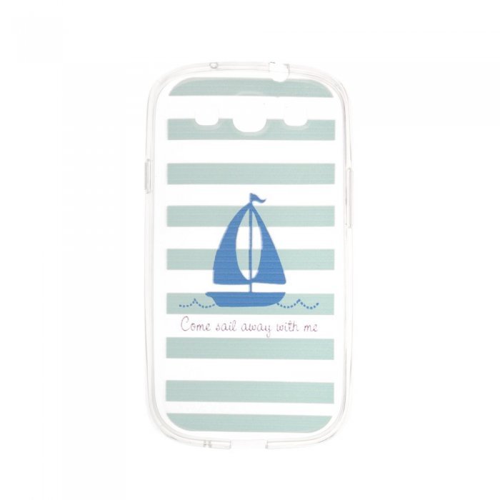 Чехол-накладка для Samsung Galaxy S3 с рисунком Boat