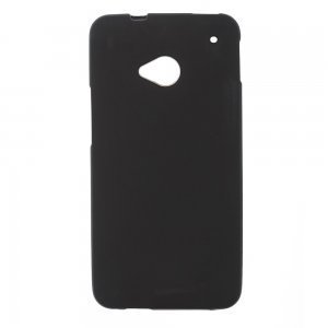 Чехол-накладка для HTC One - Silicon Case черный