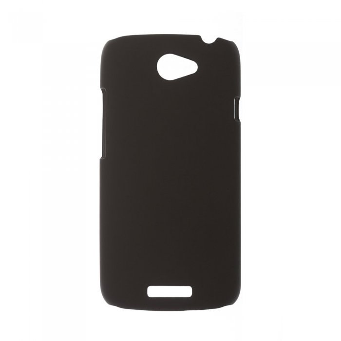 Чехол-накладка для HTC One S Z520 - Silicon Case черный
