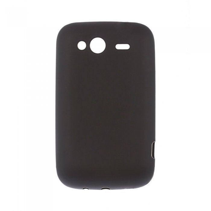 Чехол-накладка для HTC Wildfire S A510 - Silicon Case черный