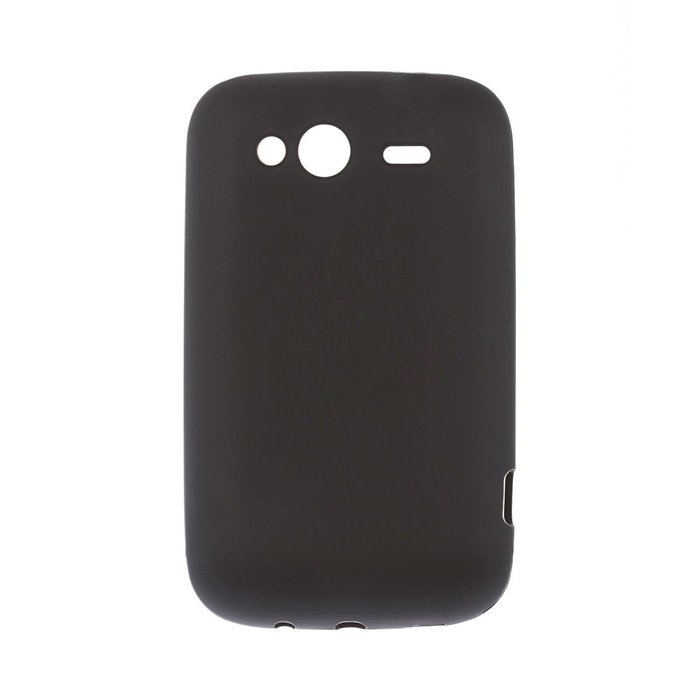 Чехол-накладка для HTC Wildfire S A510 - Silicon Case черный Чехол-накладка для HTC Wildfire S A510 - Silicon Case черный