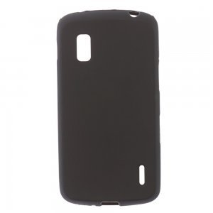 Чохол-накладка для LG Nexus 4 E960 - Silicon Case чорний