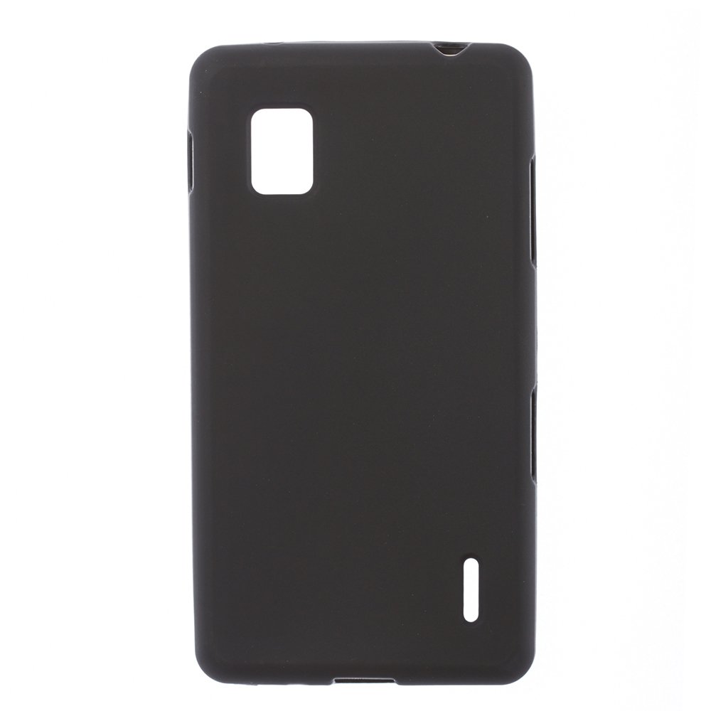 Чехол-накладка для LG Optimus G E975 - Silicon Case черный