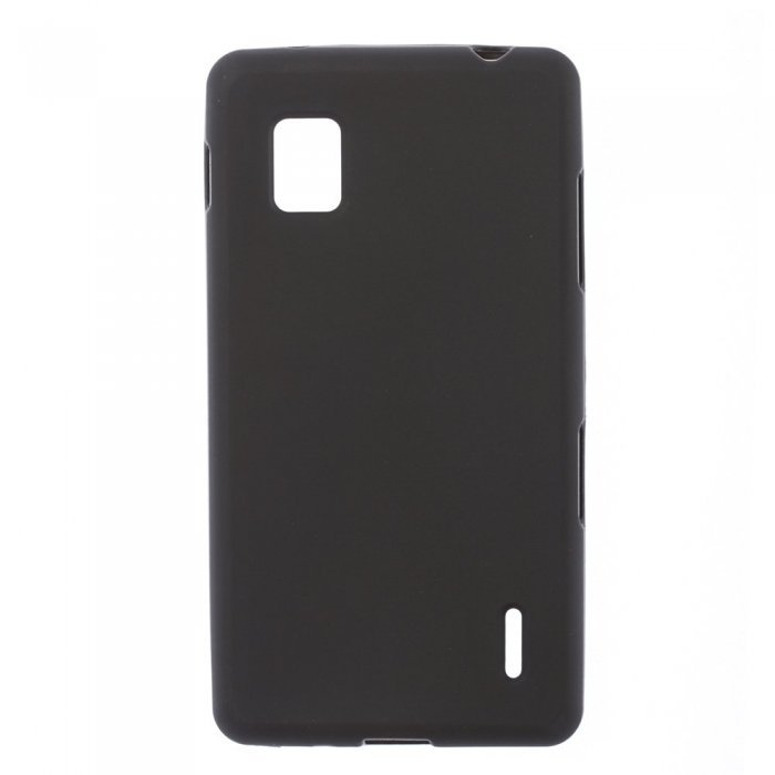 Чохол-накладка для LG Optimus G E975 - Silicon Case чорний