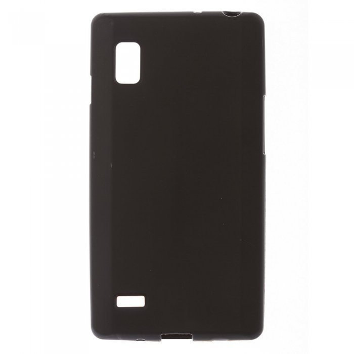 Чохол-накладка для LG Optimus L9 - Silicon Case чорний