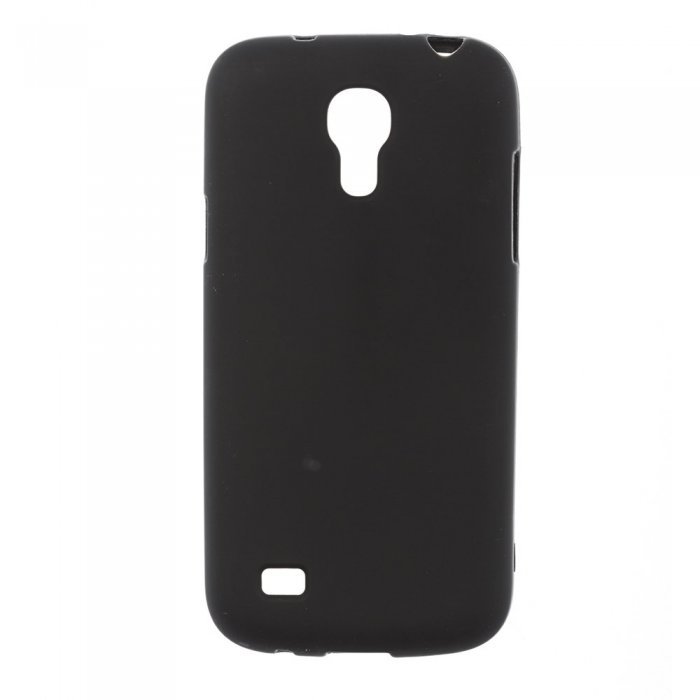 Чехол-накладка для Samsung Galaxy S4 mini i9190 - Silicon Case черный