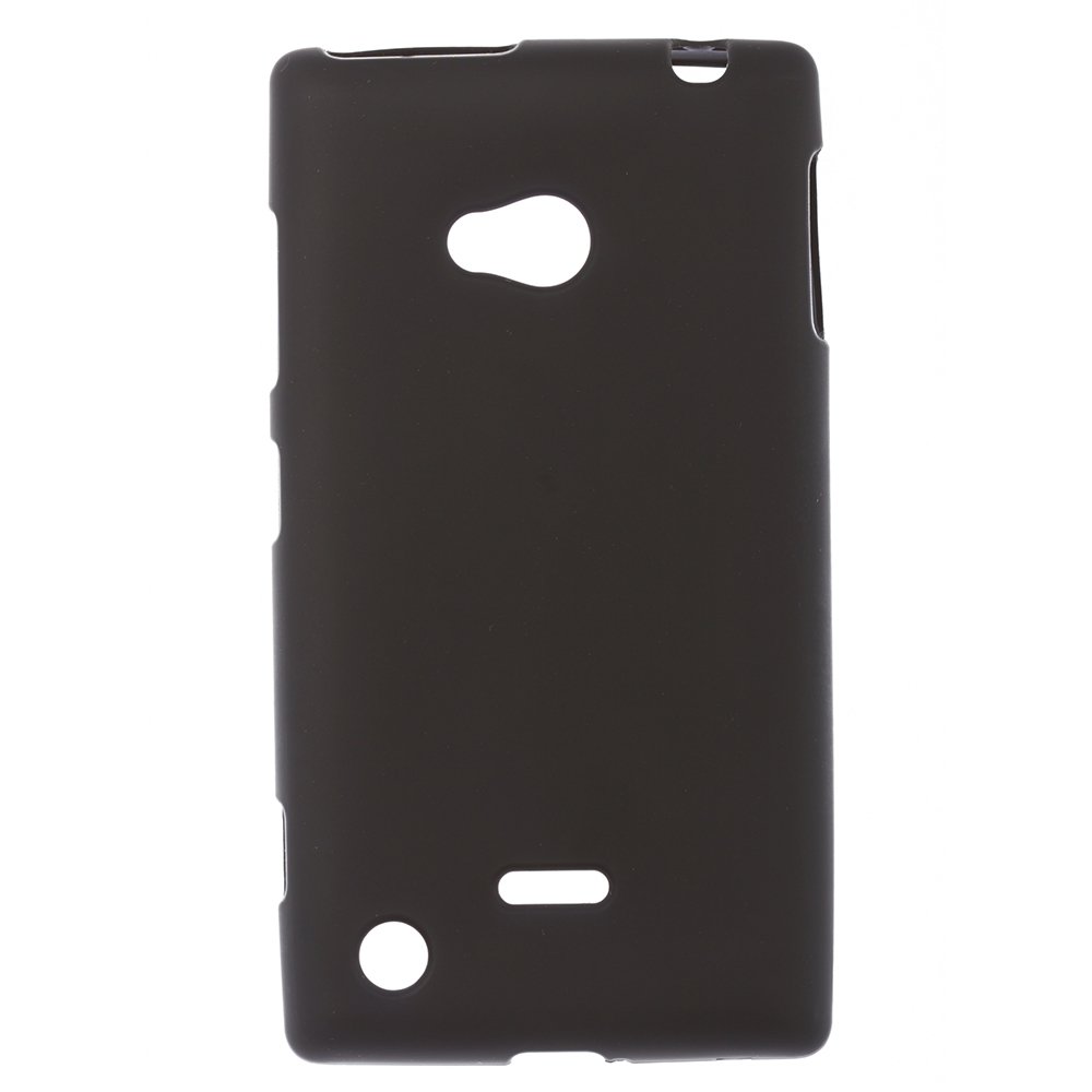 Чехол-накладка для Nokia Lumia 720 - Silicon Case черный