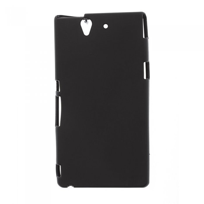 Чехол-накладка для Sony Xperia Z L36H - Silicon Case черный